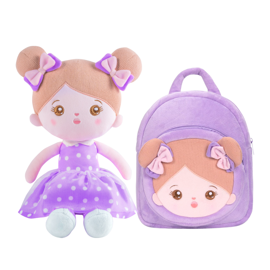 OUOZZZ Personalized Doll + Optional Backpack Bundle