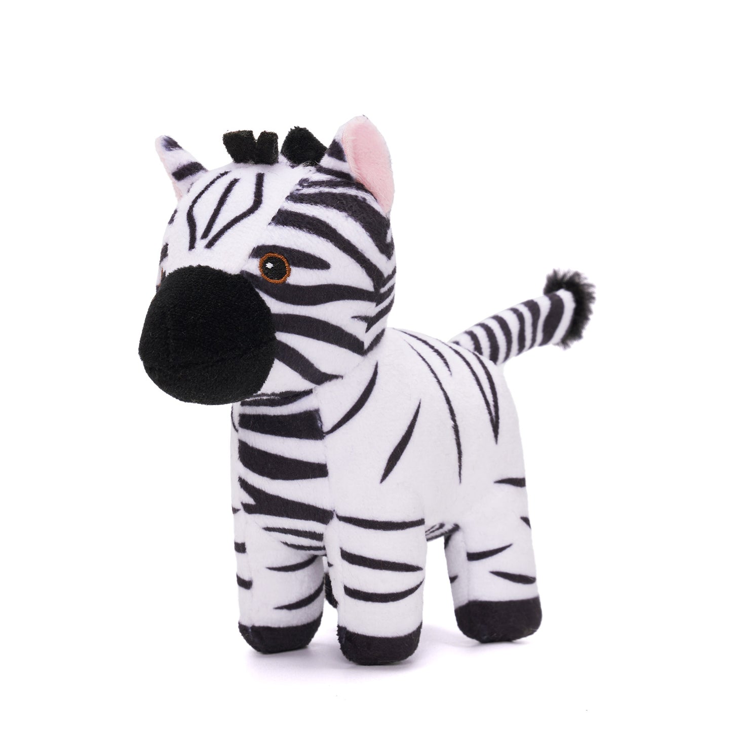 Personalized Plush Mini Zoo Toy Set with 5 Wild Stuffed Animal