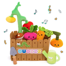 Load image into Gallery viewer, Personalized Baby&#39;s First Vegetable Garden Plush Playset Toy Gift Set