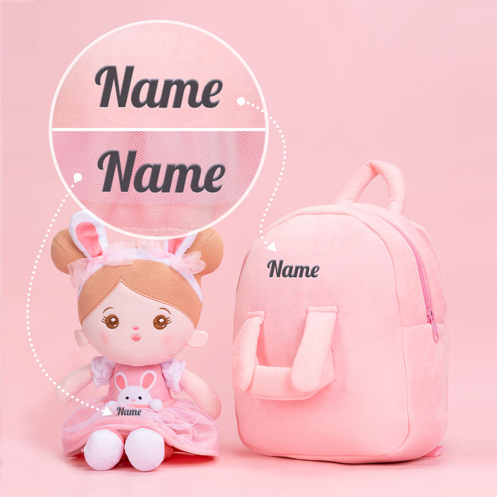 Personalized Easter Little Bunny Doll