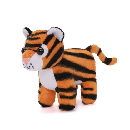 Personalized Plush Mini Zoo Toy Set with 5 Wild Stuffed Animal