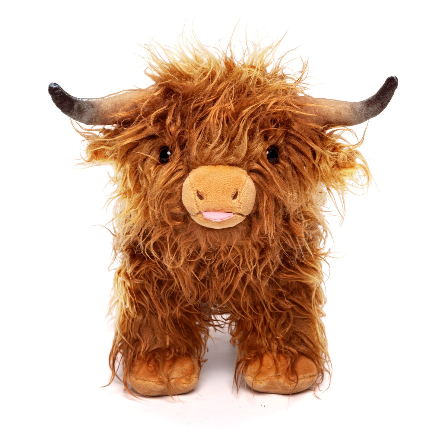 Scottish Highland Cow Cattle Stuffed Animal with 4 Calves