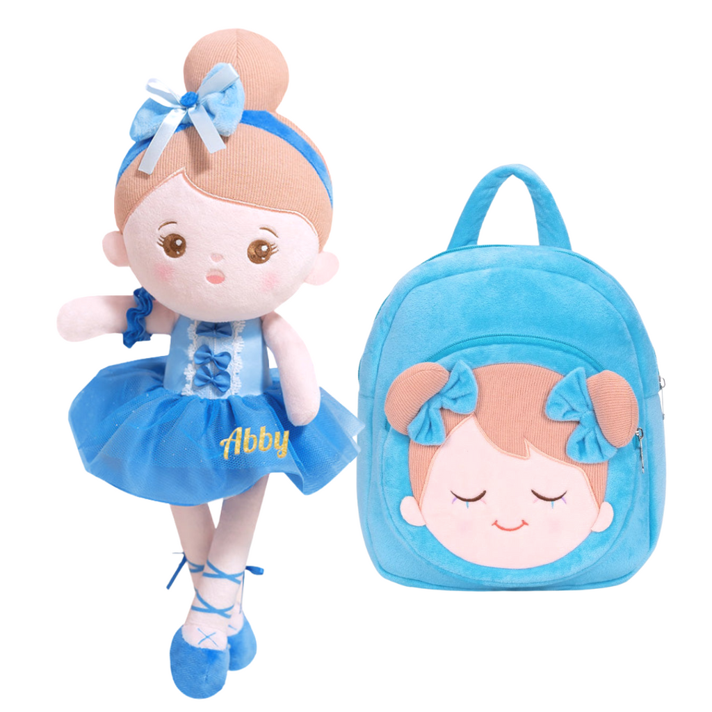 OUOZZZ Personalized Doll + Optional Backpack Bundle