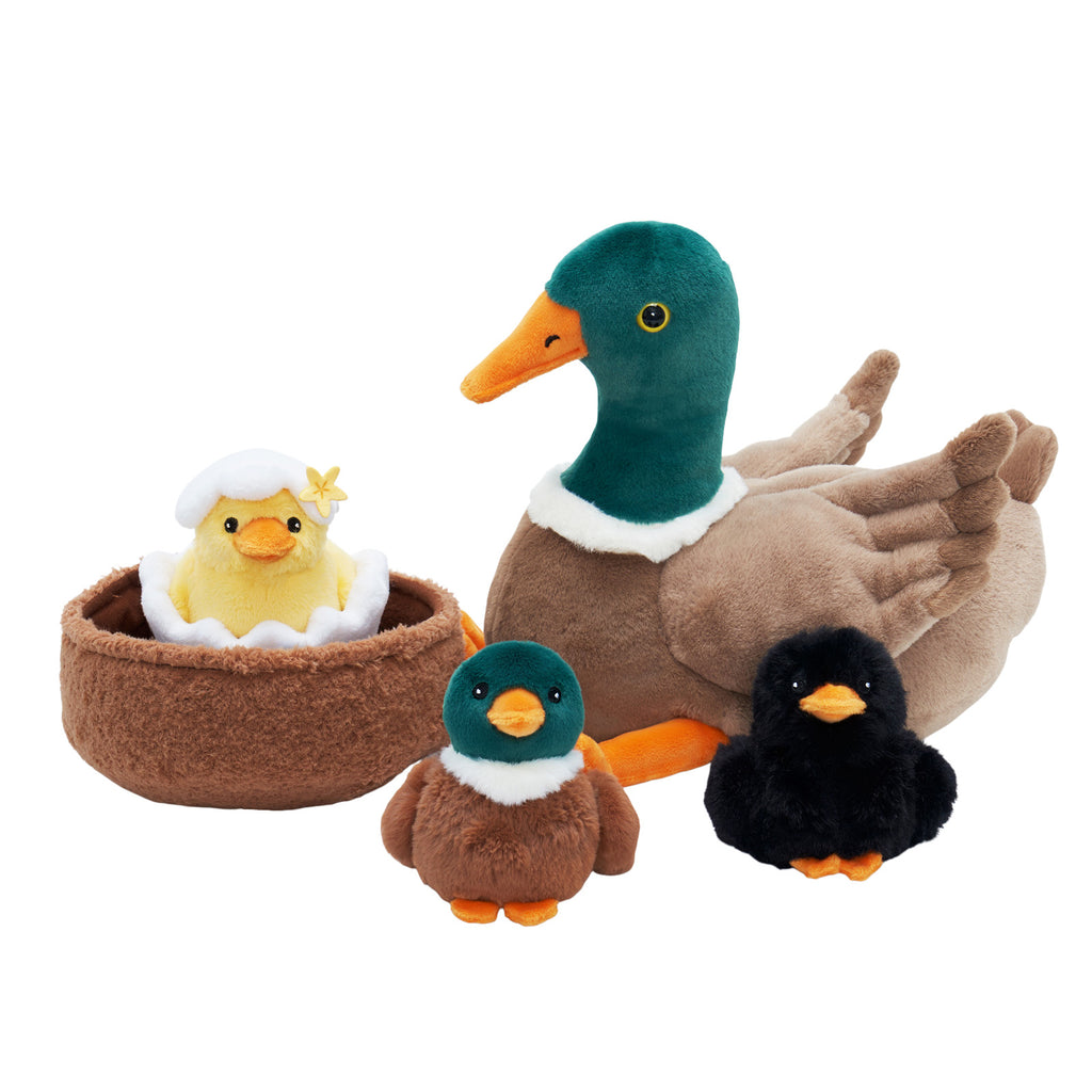 Plush Stuffed Animal Family Toy Set -  11 Themes