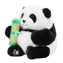 Load image into Gallery viewer, Panda Family with 3 Babies Plush Playset Animals Stuffed Gift Set for Toddler