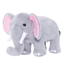 Load image into Gallery viewer, Elephant Family Plush Toy Set with 4 Pieces Baby Gift Set