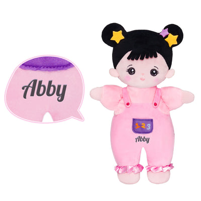 Personalized 10 Inch Plush Doll + Optional 15 Inch Doll or Backpack