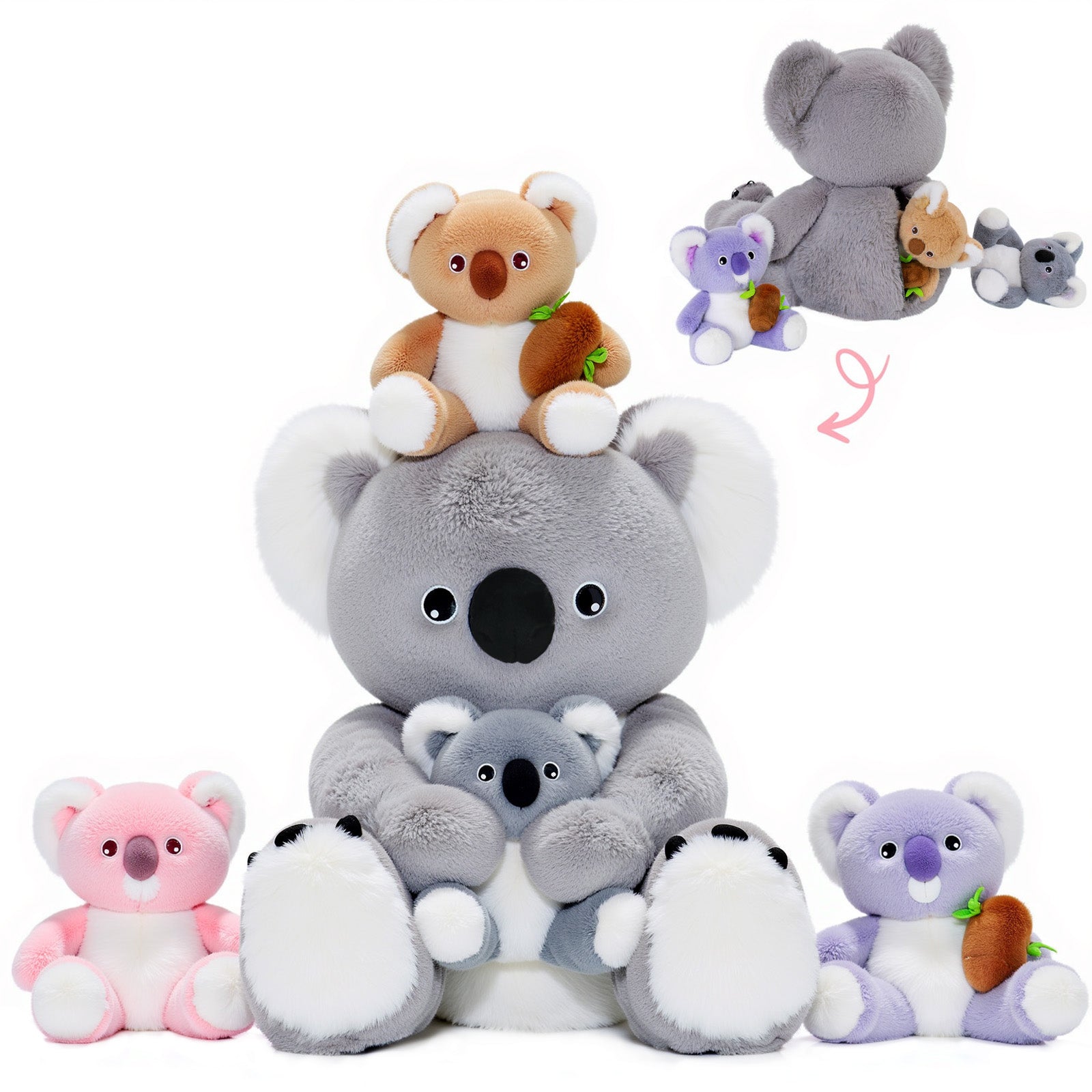 Plush baby animals online