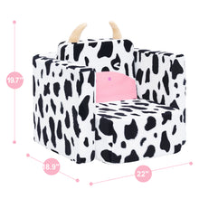 Load image into Gallery viewer, 2 In 1 Cute Animal Cow Children Sofa