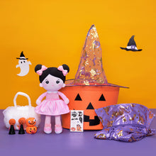 Load image into Gallery viewer, Halloween Limited Gift Set - Personalized Doll and Basket Bundle