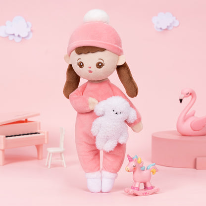 Personalized Plush Mini Baby Braid Girl Doll & Gift Set