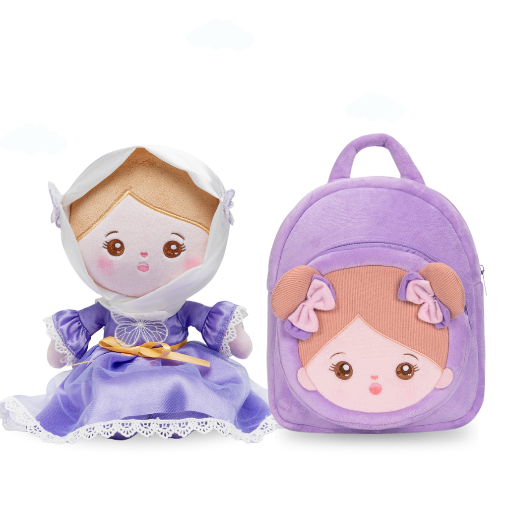 OUOZZZ Personalized Doll + Optional Backpack Bundle