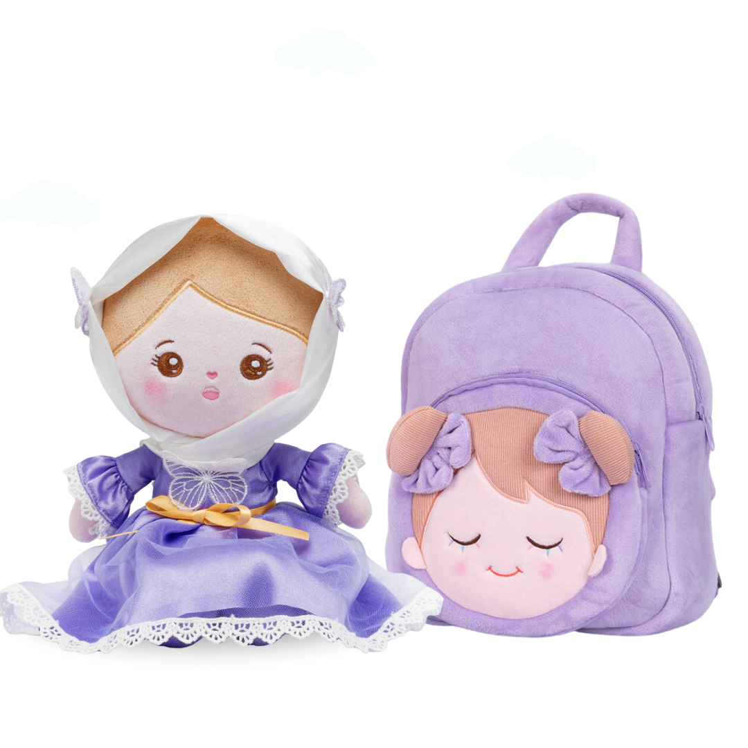 OUOZZZ Personalized Doll + Optional Backpack Bundle