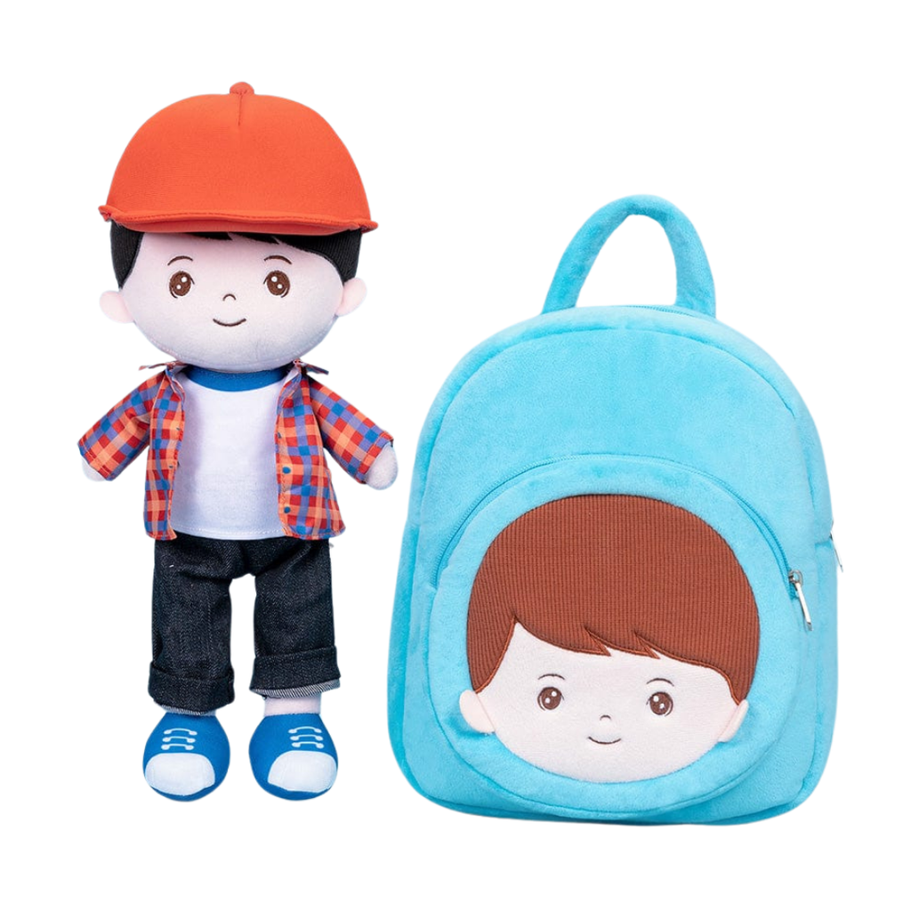 OUOZZZ Personalized Doll + Optional Backpack Bundle