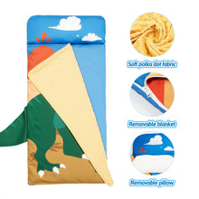 Load image into Gallery viewer, Dinosaur Cartoon Pattern Cotton Soft Children&#39;s Sleeping Mat