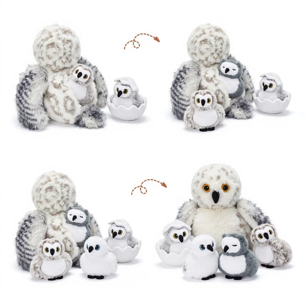 Plush Stuffed Animal Family Toy Set -  14 Themes