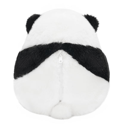 Panda Family with 3 Babies Plush Playset Animals Stuffed Gift Set for Toddler