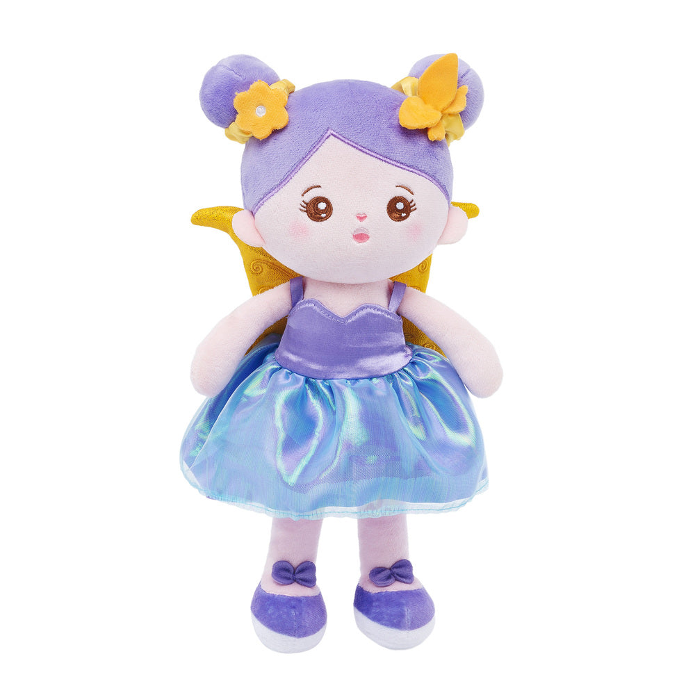 Personalized Purple Skirt Little Fairy Plush Doll