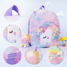 Load image into Gallery viewer, Personalized Plush Bag Backpack - 25 Styles