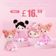 Load image into Gallery viewer, Personalized Shoulder Bag + Optional Plush Doll