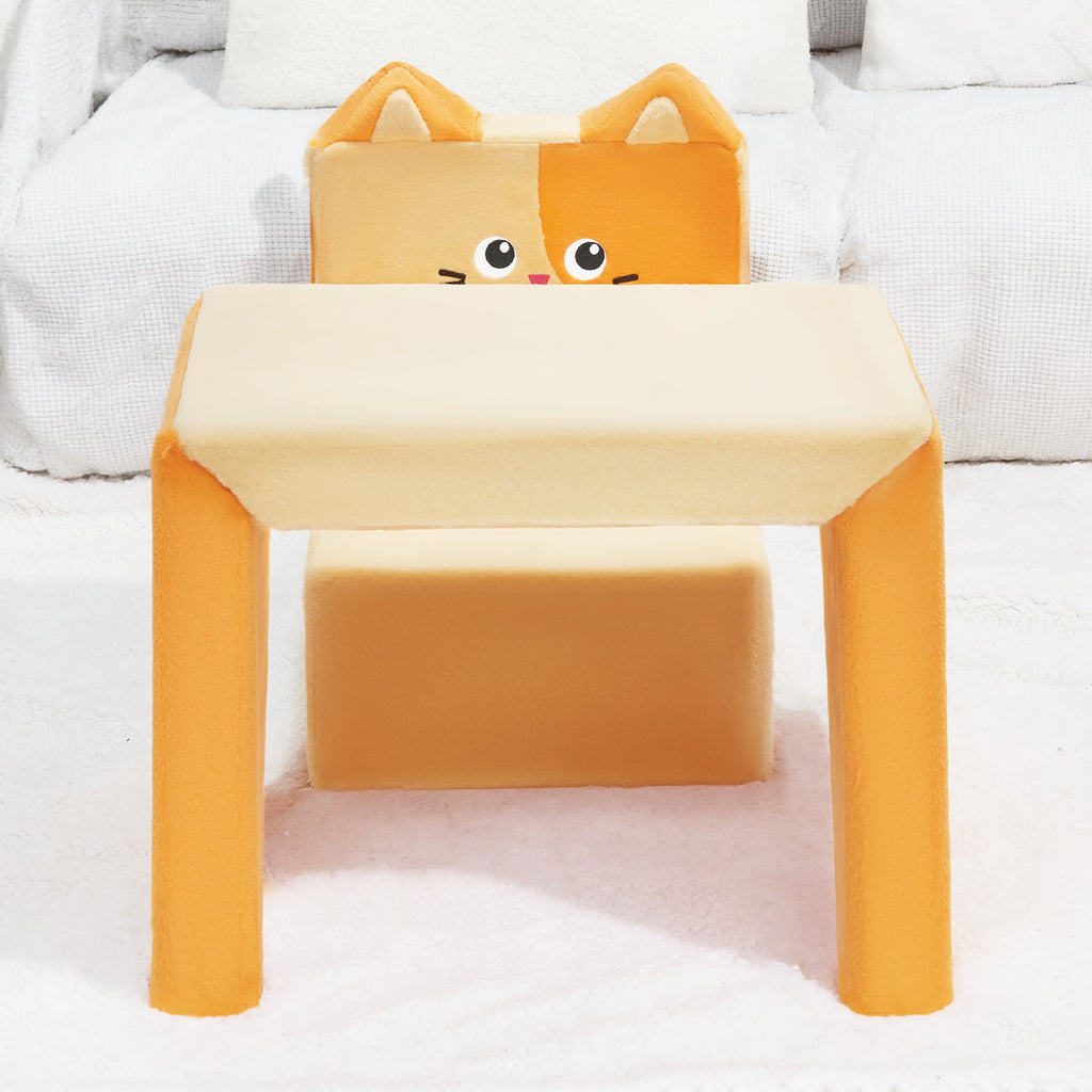 2 in 1 Cute Animal Cat Children Sofa