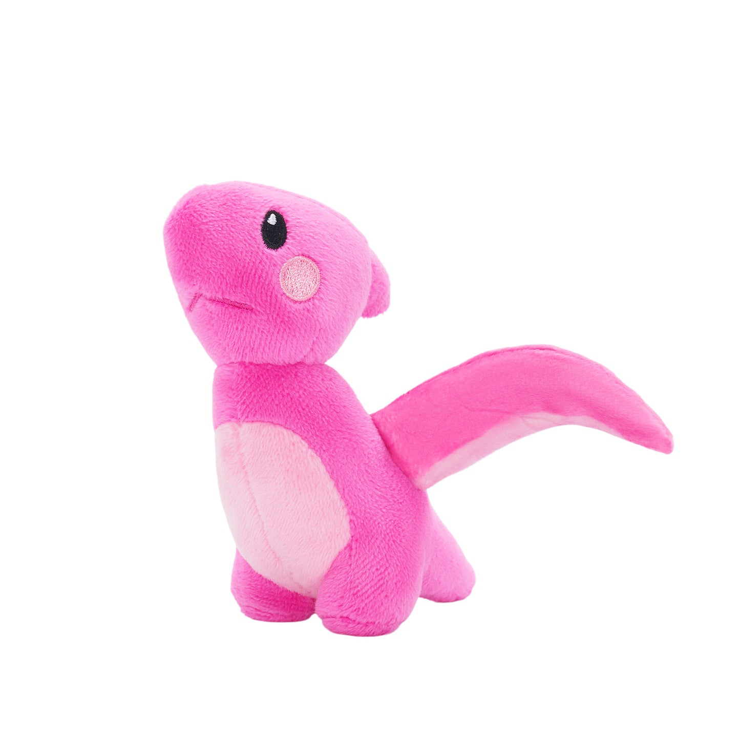 Pink T Rex Dinosaur Plush Toy with Babies, with Crossbody Strap