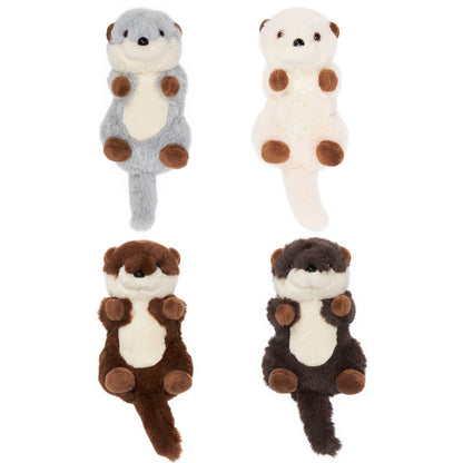 Otter Plush Stuffed Animal with 4 Babies