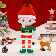 Load image into Gallery viewer, Personalized Christmas Plush Doll with Elf Costume