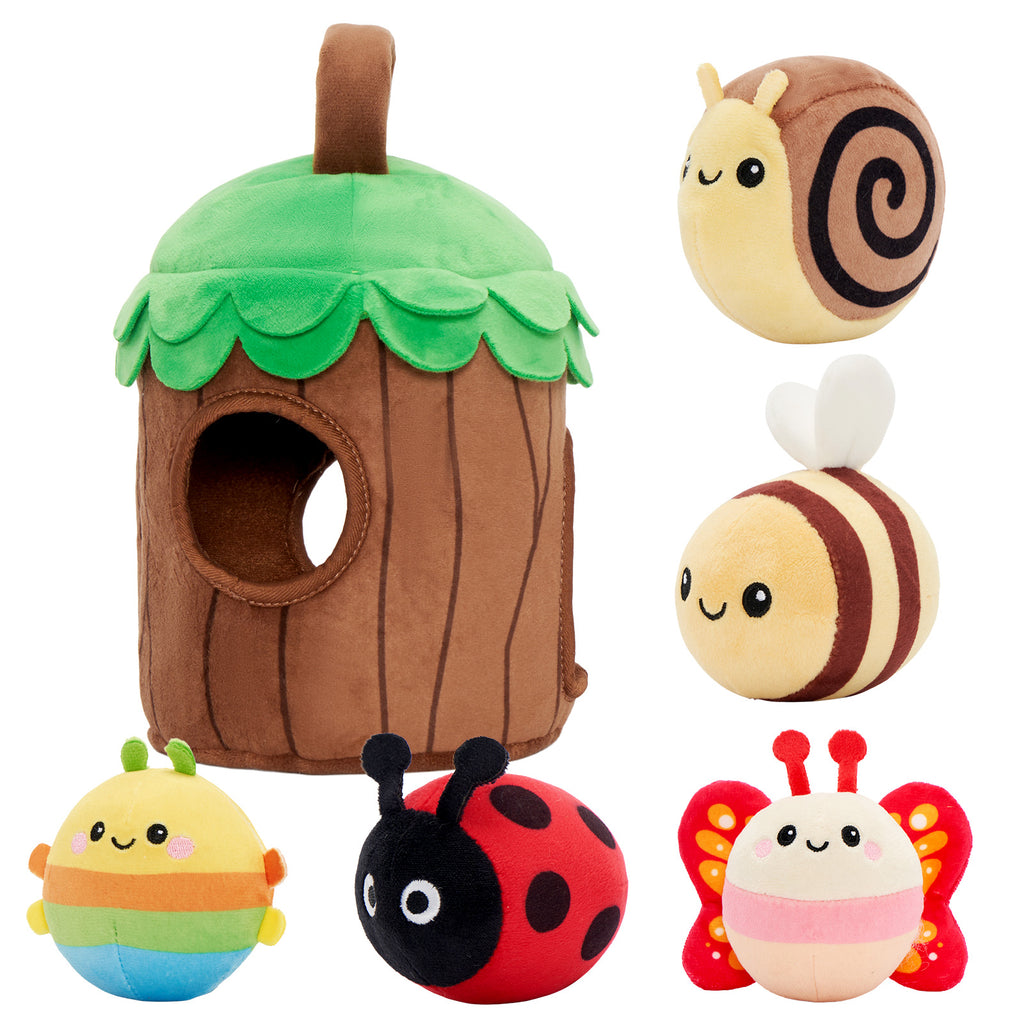 My First Treehouse Playset | Soft Sensory Toy for Babies 6M+
