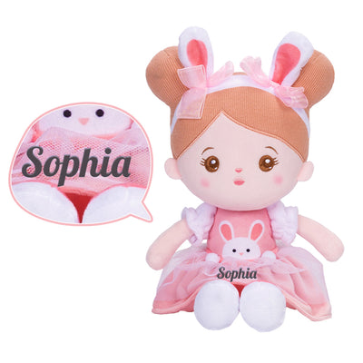 Easter Sale - Personalized Rabbit Girl Plush Doll
