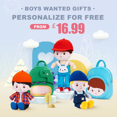 Personalized Boy Plush Toy