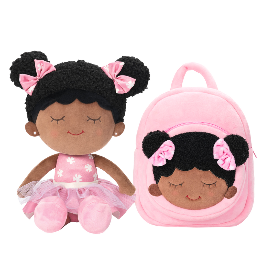 OUOZZZ Personalized Doll + Optional Backpack Bundle