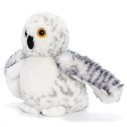 Owl Plush Stuffed Animal with 4 Babies-With rotatable head