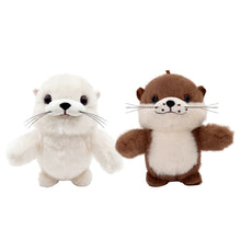 Load image into Gallery viewer, Kawaii Sea Otter Soft Bag, Convertible Backpack to Shoulder Bag