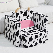 Load image into Gallery viewer, 2 In 1 Cute Animal Cow Children Sofa