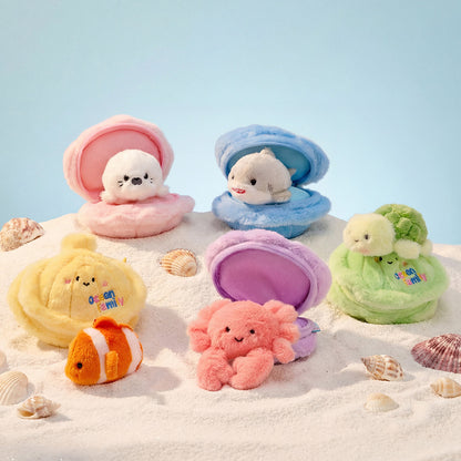 Ocean Buddies Nestled in Oysters