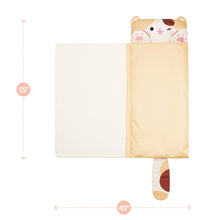 Load image into Gallery viewer, Calico cat cartoon pattern soft cotton children&#39;s sleeping mat