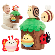 Load image into Gallery viewer, My First Treehouse Playset | Soft Sensory Toy for Babies 6M+