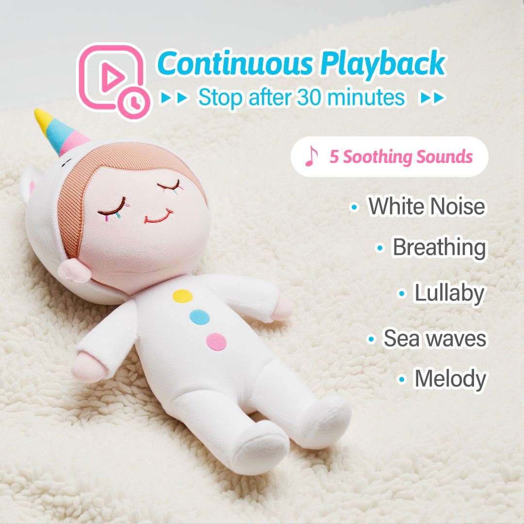 Sleeping Cuddle Baby Doll with Soothing Sounds