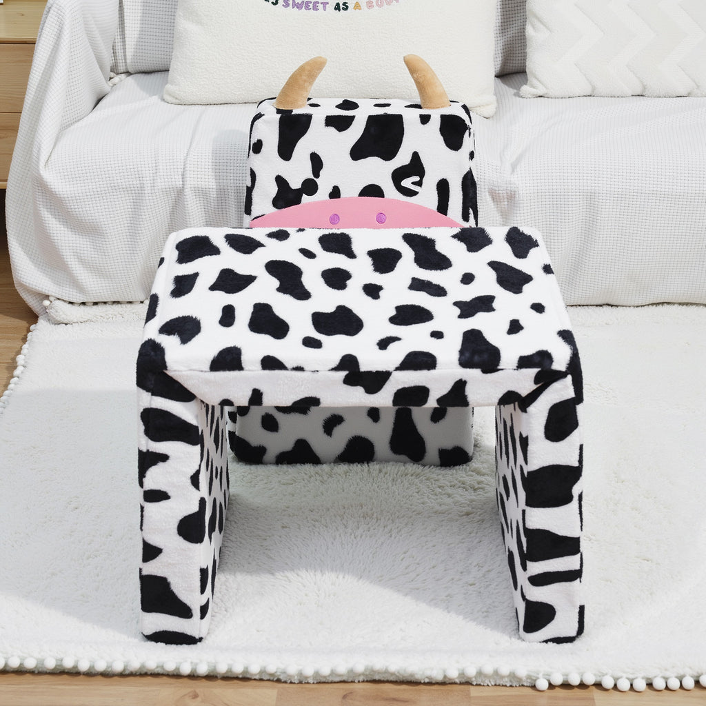 2 In 1 Cute Animal Cow Children Sofa