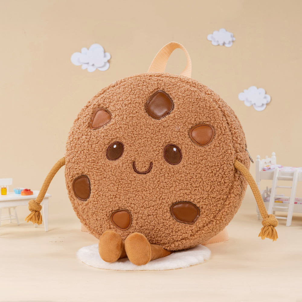 Personalized Cookie Plush Baby Backpack
