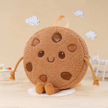 Personalized Cookie Plush Baby Backpack