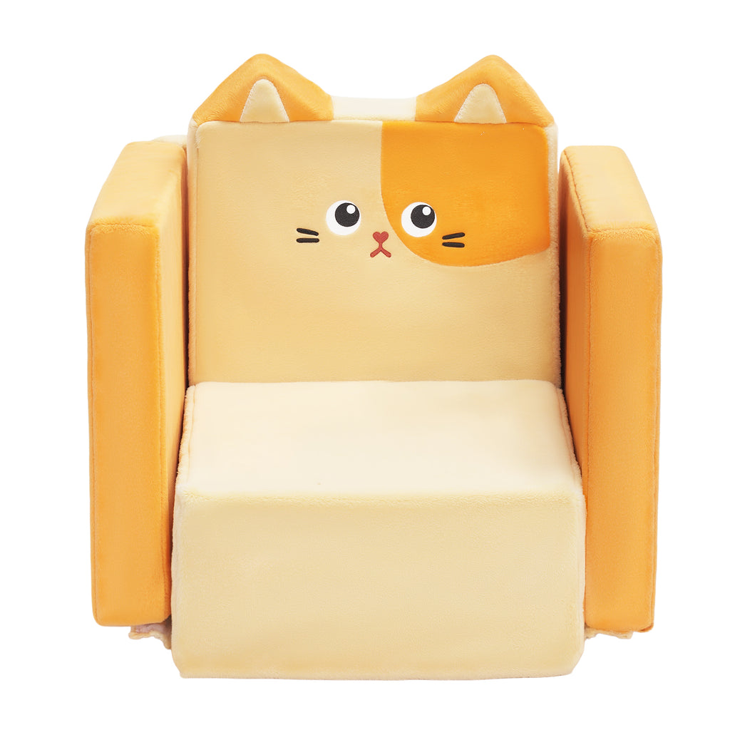 2 in 1 Cute Animal Cat Children Sofa