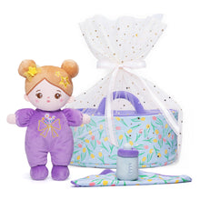 Load image into Gallery viewer, Name Personalized Bassinet Baby Doll Gift Pack