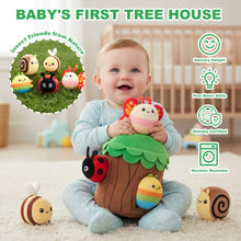 Load image into Gallery viewer, My First Treehouse Playset | Soft Sensory Toy for Babies 6M+