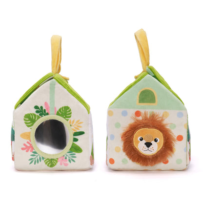 Personalized Plush Mini Zoo Toy Set with 5 Wild Stuffed Animal