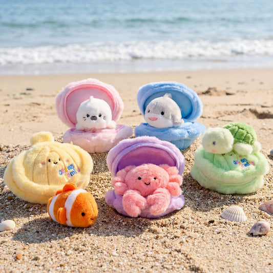 Ocean Buddies Nestled in Oysters