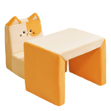 Load image into Gallery viewer, 2 in 1 Cute Animal Cat Children Sofa