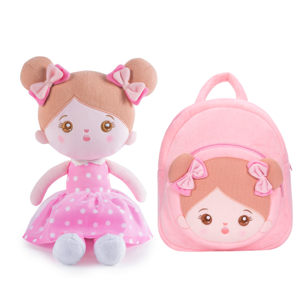 OUOZZZ Personalized Doll + Optional Backpack Bundle