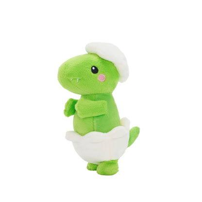 Pink T Rex Dinosaur Plush Toy with Babies, with Crossbody Strap